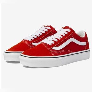 VGUC- VANS Unisex Old Skool Classic Suede/Canvas Low Top Sneakers